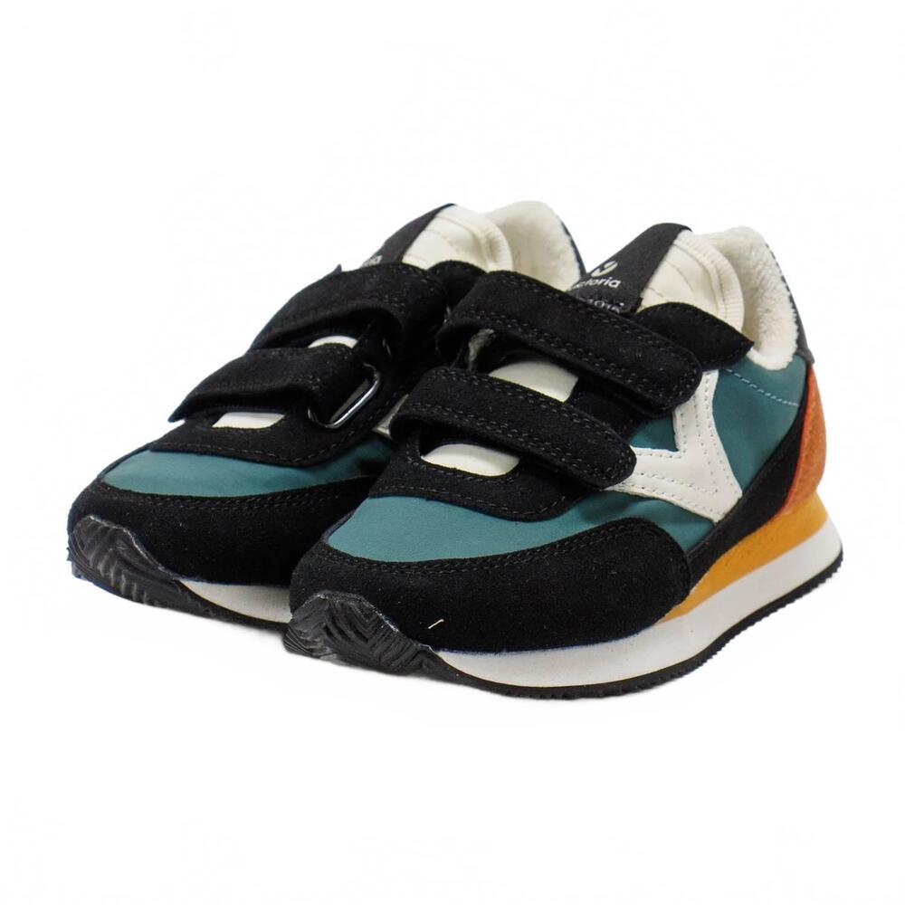 NEW VICTORIA boy's astro sneakers in petroleo